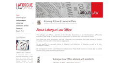 Desktop Screenshot of laforgue-avocats.com